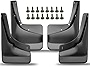 A-Premium Set of 4PCS Mud Flaps Splash Guards Mudguards Mudflaps Compatible with Chevrolet Avalanche, Silverado, Suburban, Tahoe 01-06 & GMC Sierra, Yukon 00-06, fits for Fender Flares, Front & Rear