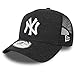 Produktbild New Era A-Frame Trucker Cap - Jersey NY Yankees schwarz weiß