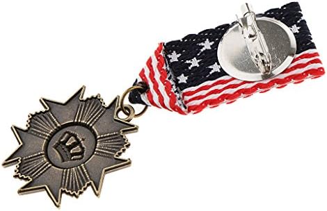 3 Pieces Retro Steampunk Badge Brooch Pin Metal Medal Costume Party Fancy Dress