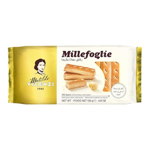 Vicenzi Millefoglie Classiche - 8 unidades de 125 g [1 kg]