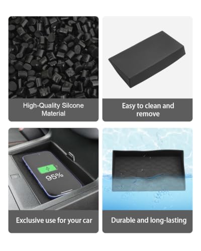 Image of CDEFG for 2026 Nissan Frontier Center Console Wireless Charging Cover