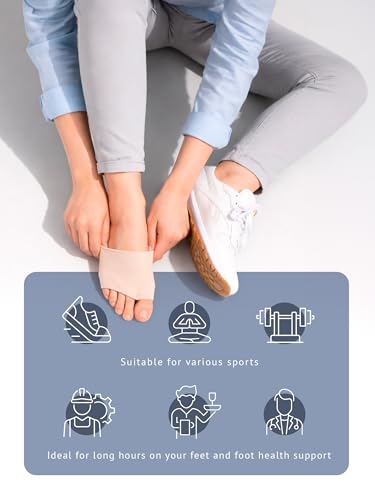 Image of Brison Metatarsal Pads Ball of Foot Cushion for Men and Women 2 Pairs | Brison XS Gel Foot Cushions: Morton's Neuroma Metatarsalgia - Women(Std 3-6 /Wide 3-5) Men(Std 3-5 /Wide 3-4)
