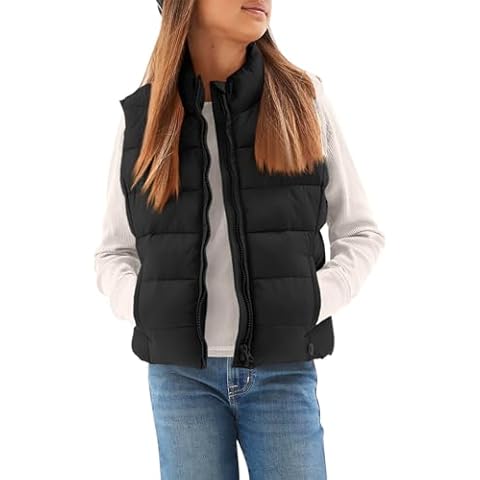 Haloumoning Girls Puffer Vest Cover