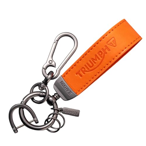 Porte Clés Moto pour Triumph Trident 660 Tiger 900 850 800 Porte Clef avec Logo Porte Clé Motard Design Élégant Anneau de Clé Accessoire Moto...
