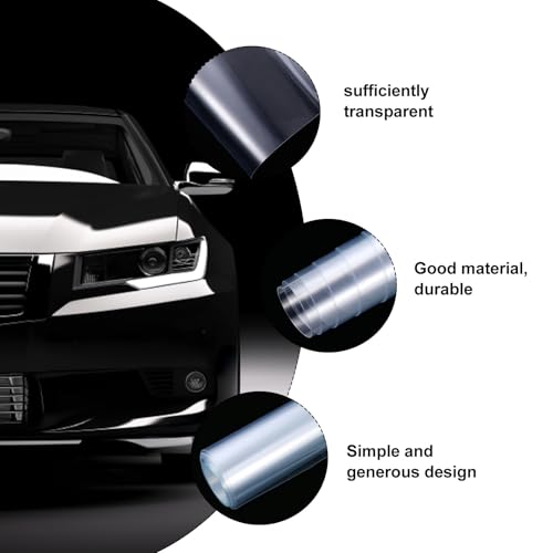 Película protectora invisible de PVC para pintura de coche transparente y flexible 3