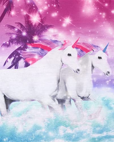 The Children's Place Girls' Sleeveless Tank Top And Shorts 2 Piece Pajama Set2