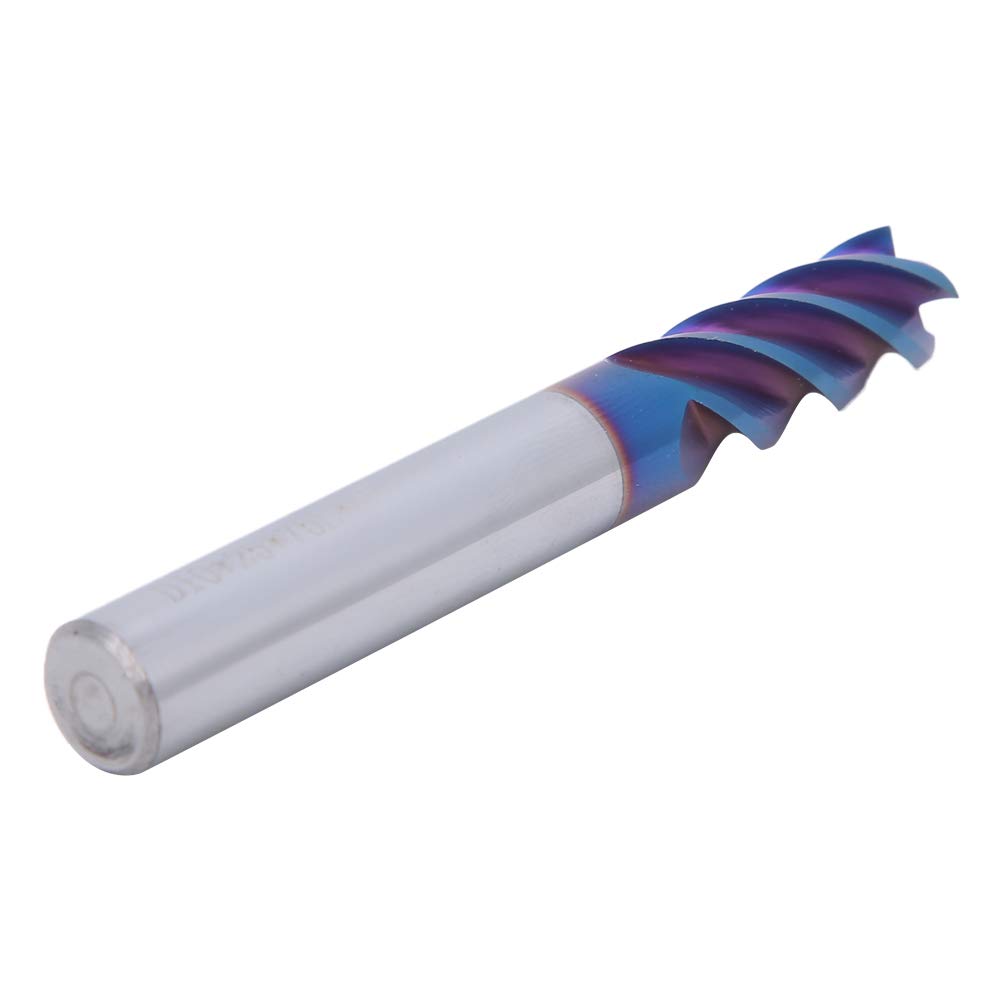 Changor Fresa para CNC, Diámetro de Hoja de 10 Mm (10 * 25 * 10D*75L)