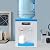 5 Gallon Top Loading Water Cooler Dispenser, Electric Hot and Cold Drinking Machine, Countertop Water Dispenser with 3 Temperature-Settings, Countertop Water Dispenser for Home Office, 15?-90?