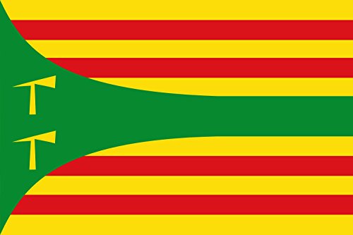 magFlags Bandera XL Hoz de Jaca | Bandera Horizontal | 2.16m² | 120x180cm