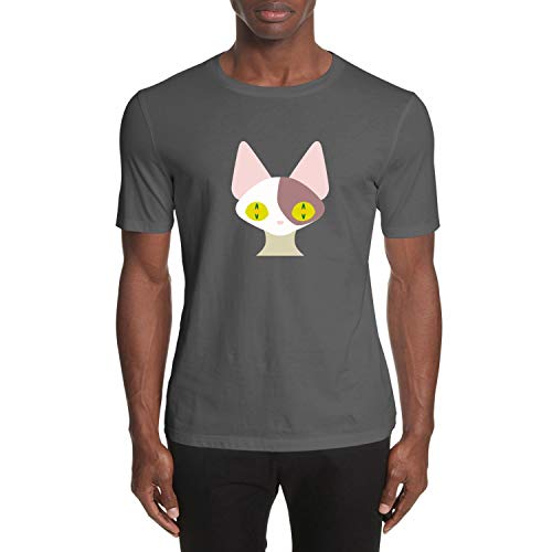 T-shirt officiel chat Art06 gris en taille Large pour passionnés de félins
