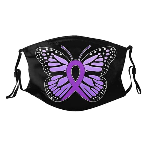 Rett Syndrome Awareness Adult Dust Mask Adjustable Dust Face with 2 Filter9973