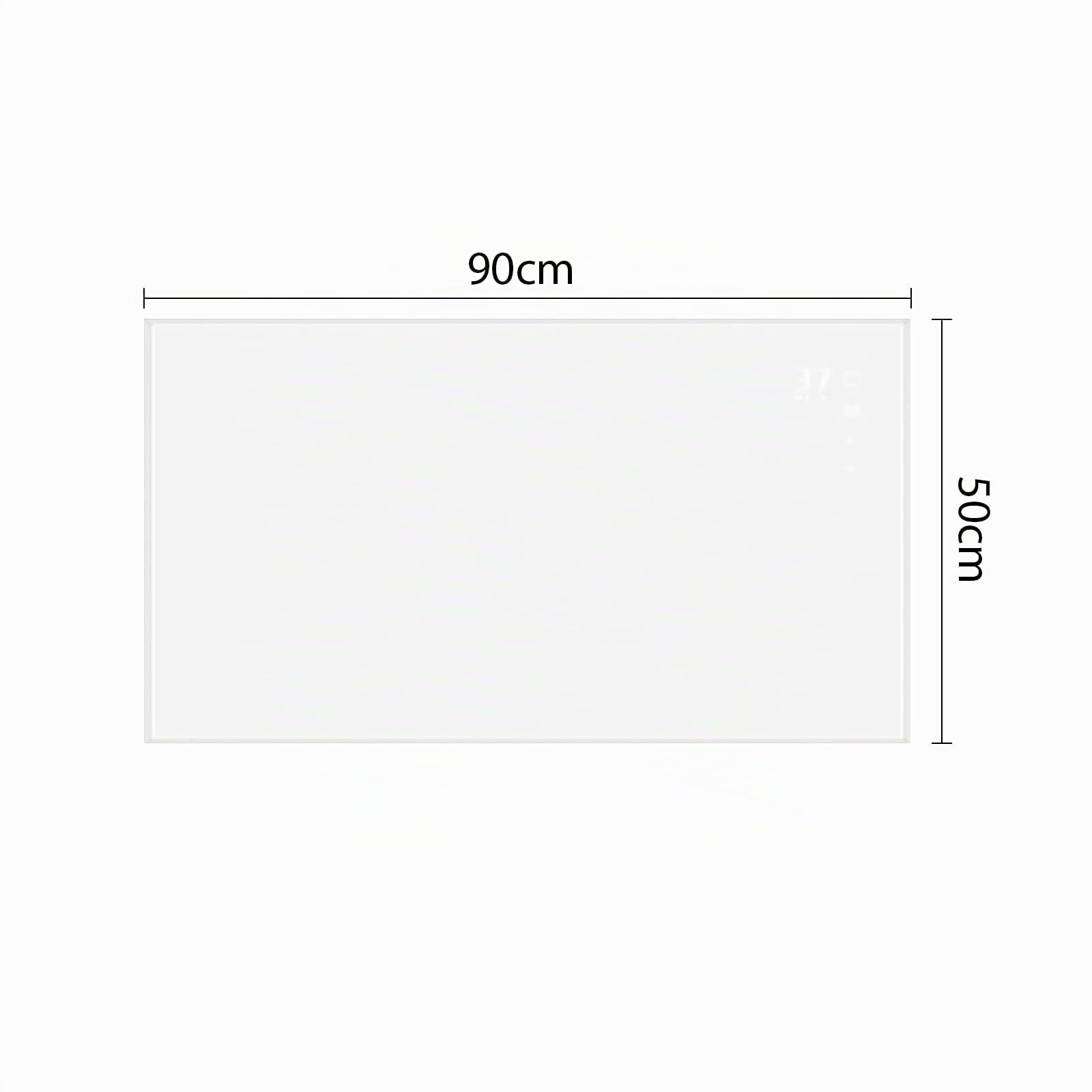 Calefacción infrarroja de pared 450W - Termostato infrarrojo dispositivo autónomo con control remoto Calefacción eléctrica de ahorro energético con APP WiFi Radiador eléctrico de pared
