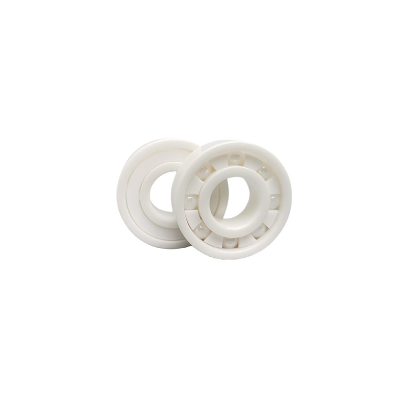 1pcs6000 6001 6002 6003 6004 6005 6006 6007 6008 2RS Double Face Scellé Plein Roulements en Céramique Couverture De(6008 40x68x15)