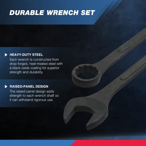 NEIKO Schraubenschlüssel-Set – 6-teilig, SAE, Robust & Langlebig