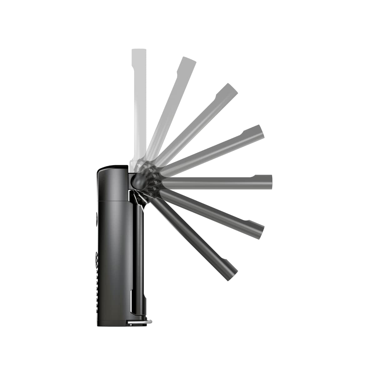 Ledlenser W6R Lavoro, pieghevole e girevole, luce LED portatile con magnete e gancio, torcia luminosa, 500 lumen, torcia da lavoro, strumenti manuali di ispezione, lampada a LED senza fili, torcia a