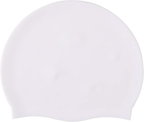 Miniatura 2 de UTTPLL Gorro de natación impermeable de silicona para niños y niñas pequeños, gorro de natación cómodo para piscina, de 3 a 8 años