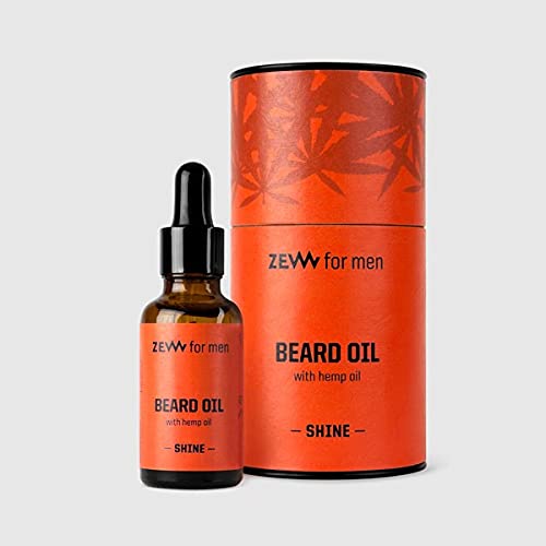 Aceite para Barba con Cáñamo efecto Brillo Zew for Men 30ml Cover