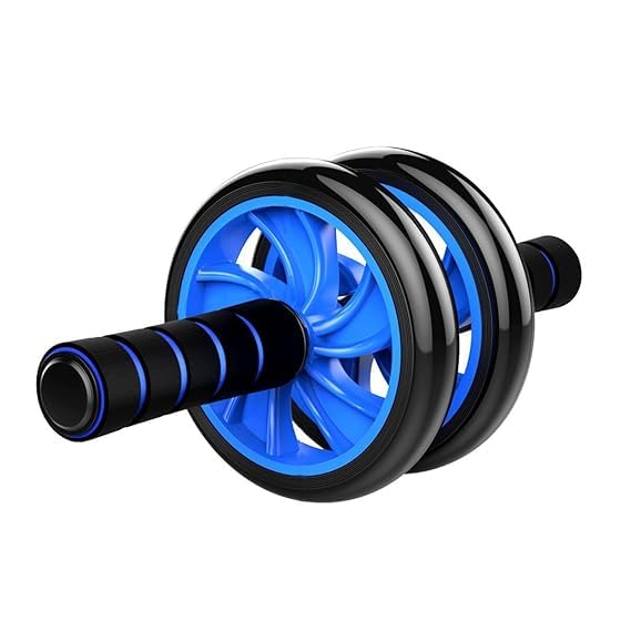 Fivanio 2 Wheel Ab Roller - Fitness Equipment Ab Wheel Double Wheel - Sturdy, Breaks Down For Easy Storage + Strengthens Arms, Abs, Back, Chest & Tones Body, Home Workouts.-image-8
