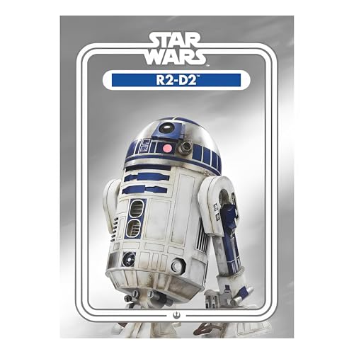 Magnet Star Wars R2-D2 plat format 2,5 x 3,5 pouces cadeau geek - 2
