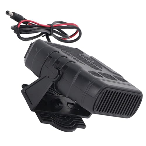 Qerwsdty Calentador Eléctrico de Invierno con Panel Solar de 12 V CC y 30 W, para Secar y Calentar el Coche, para Exteriores