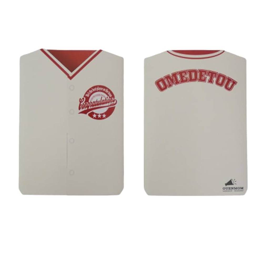 ユニフォーム型　メッセージカード ユニフォーム型 メッセージカードの通販 by ringo｜ラクマ