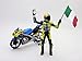 Minichamps - Figura de Rossi GP 125'96 Escala 1:12 (312960146)