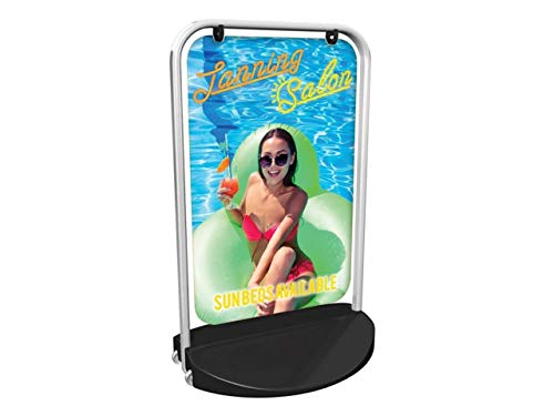 Tanning Salon Swinger 3000 Pavement Sign MEGA Listing Outdoor Street Advertising Display…