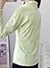 Winnrchan Women's Golf Outdoor Running Long Sleeve Top - Ice Cooling Stretch Sun Block Quick Dry Breathable Lightweight Summer Athletic Tee Yellow Medium