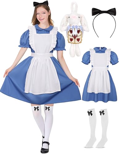 CICOCI Adult Halloween Costume Womens Fairy Tales Charactor Blue ...