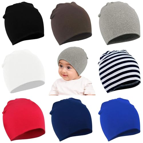 Zando Baby Hats Soft Knit Beanie Hat Toddler Beanies for Girls Boys Newborn Baby Hats Infant Beanies Caps 0-4T