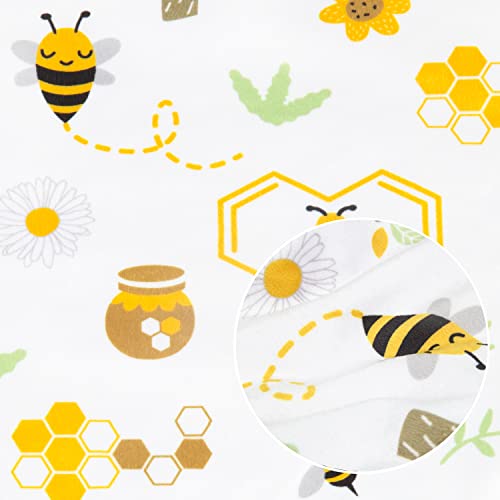 Image of BORITAR Baby Security Blanket Soft Baby Lovey Unisex Lovey Shower Gifts for Newborn Boys and Girls Snuggle Toy Bee Stuffed Animal Yellow 14 Inch