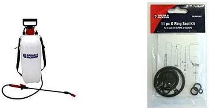 Set Guarnizioni O-ring Per Spruzzatori Spear & Jackson 5LPAPS E 8LPAPS - 11 Pezzi - Foto 5