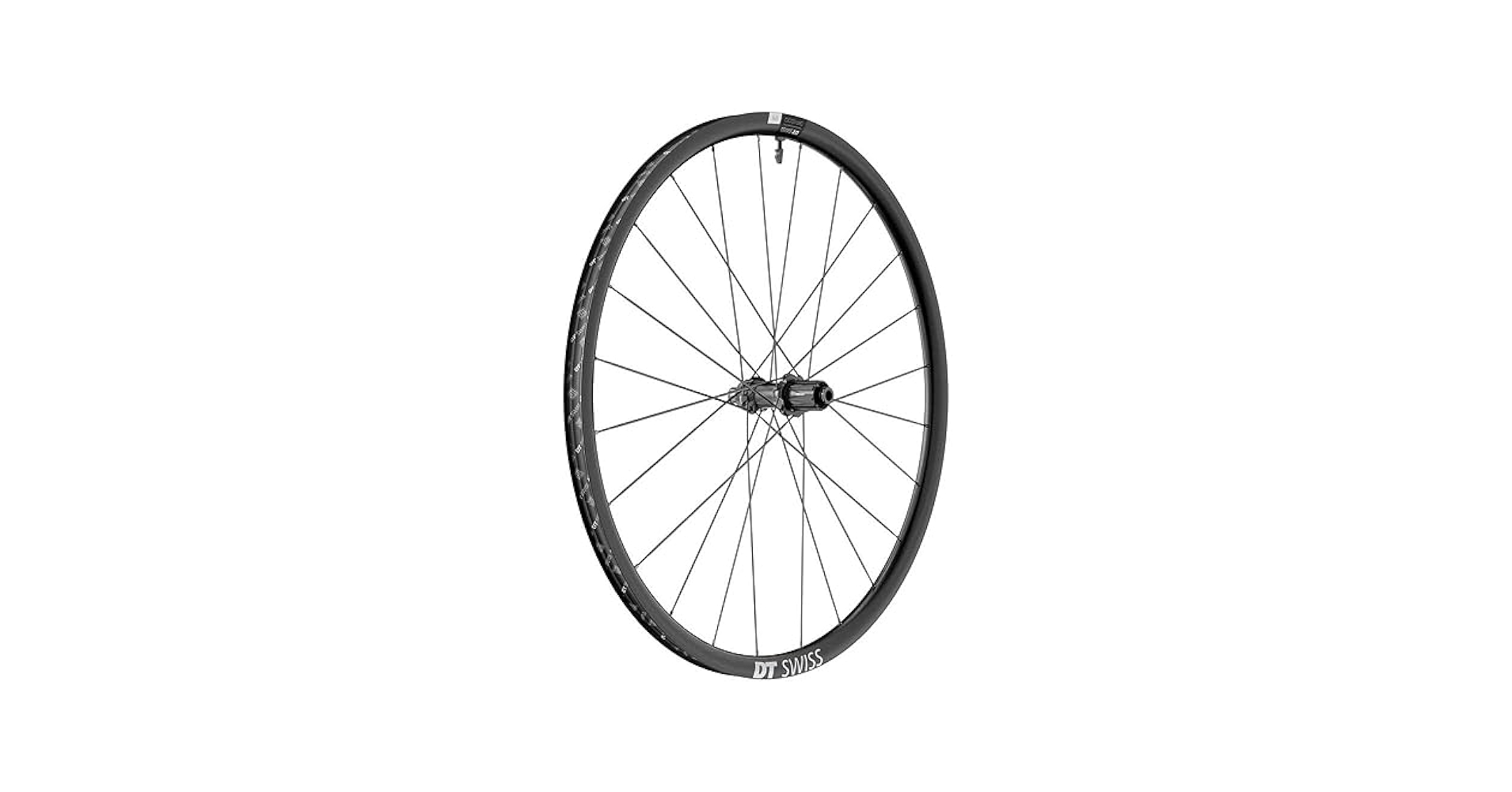 パーツ DT SWISS GR 1600 Spline db 25 DT Swiss GR 1600 Spline 25 Gravel Wheel (Black) (Shimano HG