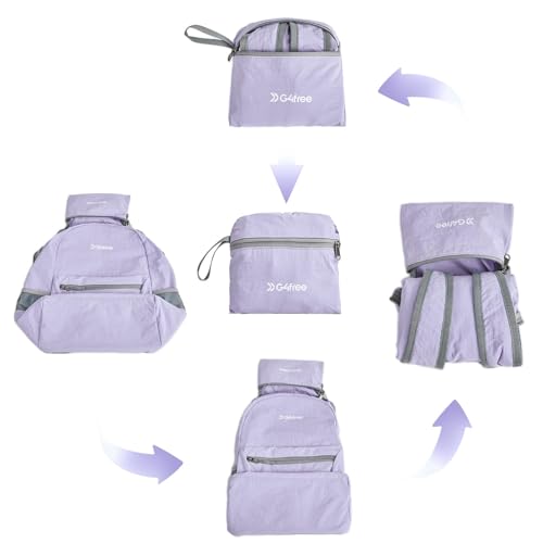 Image of G4Free Ultra Lightweight Packable Backpack Travel Hiking Daypack Small Handy Foldable Outdoor Camping Backpack