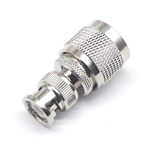Adaptador BNC macho a UHF macho convierte conexiones RF de radio 7