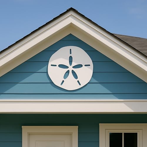 BEKERART 35 Inch Sand Dollar Decor