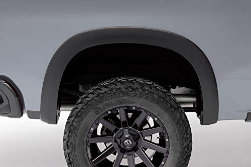 Stampede 8637-5 Original Riderz 4pc. Black Textured Fender Flares for 2019-2020 Chevy Silverado w/ 5.8,6.6 Ft. Bed
