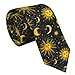 DEKIFNHG Sun And Moon Men'S Tie Funny Casual Neckties For Men Holiday Season Party Gifts