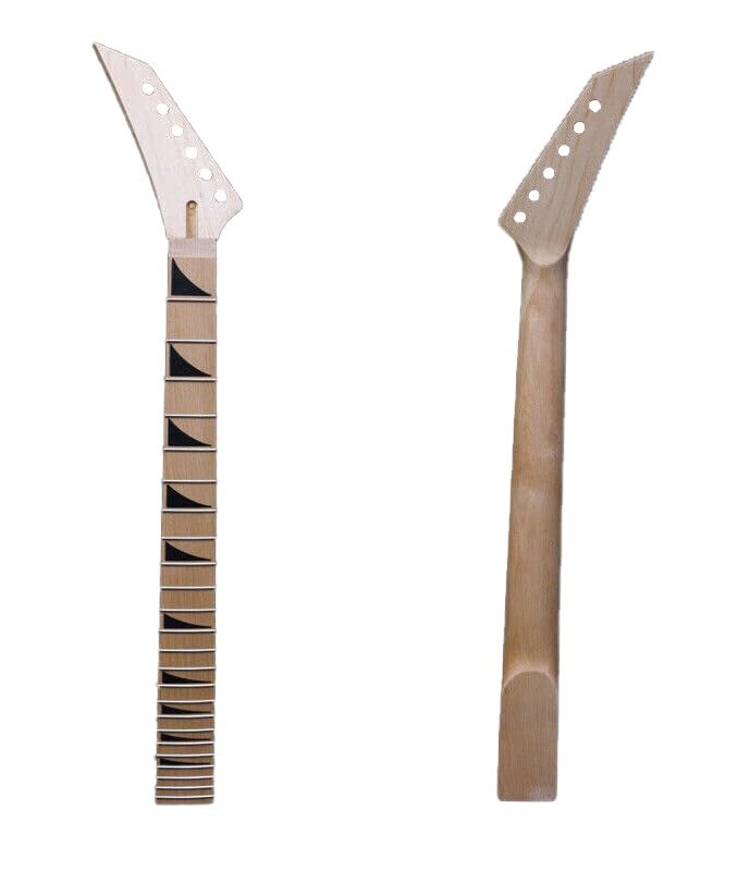 Manche guitare inversé 24 frettes érable réglable pour éliminer la frise des cordes