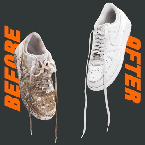 SNEAKARE Quick Shoe Cleaning Kit Shoe Cleaner & Medium Bristle Shoe Brush, White Shoe Cleaning Kit, Shoe Cleaner Kit For Sneaker,Sports Shoe Cleaner Foam Spray (Image - 2)