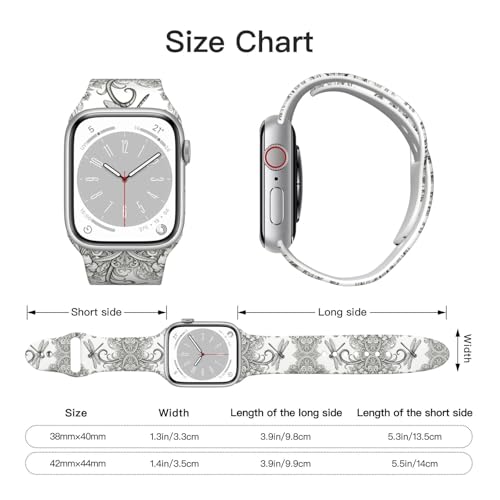 Correa recambio para reloj compatible con iWatch Series 5/4/3/2/1/SE miniatura 3
