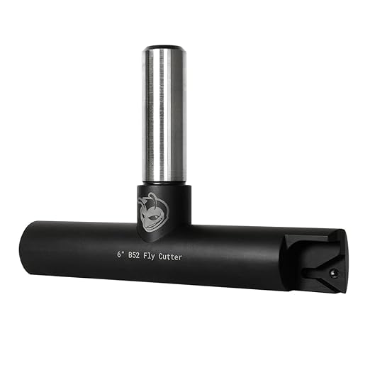 B52 Fly Cutter, 6" Cutting Diameter, Single Insert Milling Cutter, Manufactured in The USA