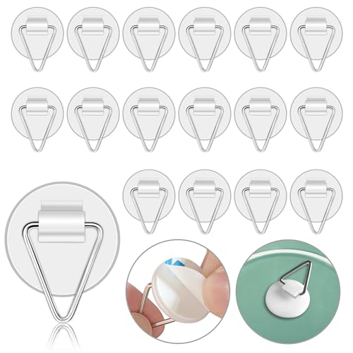 54 PCS Plate Hangers for The Wall, 0.8 Inch Mini
