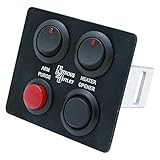 Nitrous Outlet 93-02 F-Body Ashtray 4 Switch Panel (Does not fit 93-96 Camaro Automatic)