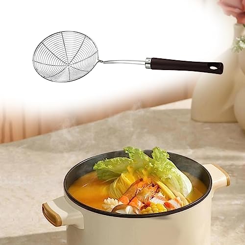 JISADER Hot Pot Skimmer Colher Skimmer Colher de aço Inoxidável Cesta para Pendurar para Frituras Co