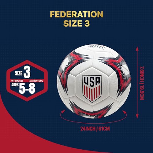 Image of Icon Sports Officially Licensed US Soccer Federation Soccer Ball