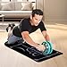 TusaMer Exercise Equipment Mat for Ab Roller Wheel, 55x24 Non-Slip Sound Insulation Yoga Mat for Pilates, Skipping, Abdominal Yoga Floor Workouts Sporting_Goods..