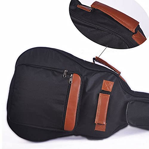 Housse de transport pour guitare acoustique – 101,6 cm – Épaisseur 8 mm – Double bandoulière rembourrée – Tissu Oxford… - Les Beatles, Paul McCartney, John Lennon, RIngo Starr, George Harrison Housse de transport pour guitare acoustique - 101,6 cm - Épaisseur 8 mm - Double bandoulière rembourrée - Tissu Oxford… – Image 4