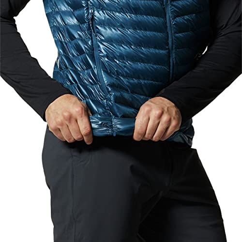 Image of Mountain Hardwear Men's Ghost Whisperer /2 Vest for Climbing and Backpacking | Ultralight, Insulated, and Water-Resistant