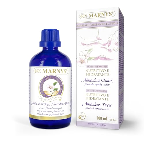 Huile d'amande MARNYS de massage anti tiraillement et vergetures